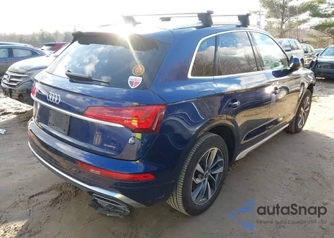2022 Audi Q5 Premium Plus 45 Tfsi S Line Quattro S Tronic from USA, damaged, VIN WA1EAAFY7N2099198